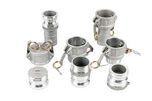 Adattatore Camlock Tipo D SS316 1/2-8 Pollici Femmina NPT/BSP 250 PSI per Tubi Idraulici Antincendio con Guarnizione Viton, Produzione OEM - Product Image 2