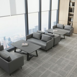 Divano in Pelle Classico <span class=keywords><strong>Moderno</strong></span> <span class=keywords><strong>per</strong></span> <span class=keywords><strong>Soggiorno</strong></span> e Ufficio, Arredamento <span class=keywords><strong>per</strong></span> Ufficio Commerciale - Product Image 3