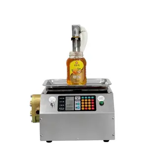 L15 10g-10kg Pasta automática anti-gotejamento mel molho de gergelim pêra pasta pesando e máquina de enchimento quantitativa