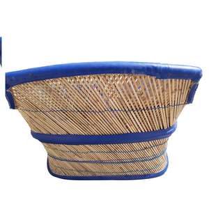 2024 chaises personnalisées fabricant directement de l'usine approvisionnement bambou canne cuir coussin canapé pour salon jardin Patio intérieur - Product Image 2