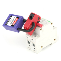 ELECPOPULAR Expédition Rapide Verrouillage Universel Réglable pour Disjoncteur Miniature Serrure à Mortaise en Nylon Fibre de Verre Certifié ISO/CE