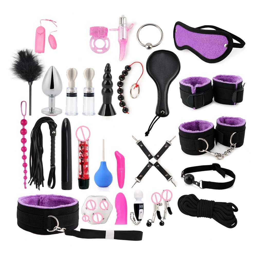 SM Game BDSM Bondage Set for Couples - Sexy Adult Toys