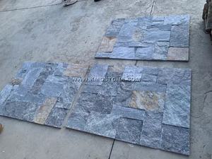 Parete esterna per pavimentazione in pietra di ardesia allentata impiallacciatura casuale libro mastro di pietra - Product Image 2