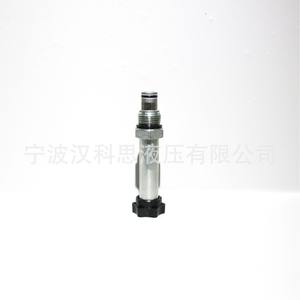 วาล์วควบคุมทิศทางแบบโซลินอยด์ 2 ตำแหน่ง 2 ทาง แบบเกลียว พร้อมระบบตรวจสอบสองชั้น ZSV08-2NCSP-L-M วาล์วไฮดรอลิกฉุกเฉินแบบแมนนวล - Product Image 3