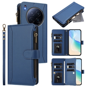 Funda de cuero PU con tapa con ranuras para tarjetas, Funda de cuero para teléfono con cremallera para Tecno Camon 40 Premier GT30 Pro - Product Image 5