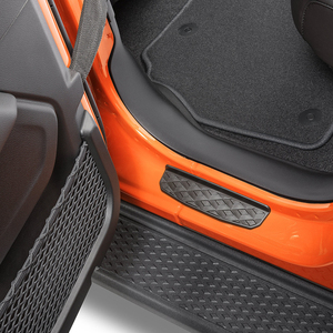 4 pezzi di copertura nera della piastra di ingresso delle protezioni del davanzale della porta adatta per Jeep Gladiator 2020 accessori per 4 porte - Product Image 6