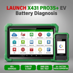 เครื่องมือวิเคราะห์ยานยนต์รุ่น Professional X-431 PRO3S+ ใหม่เอี่ยม พร้อมฟังก์ชันวิเคราะห์แบตเตอรี่ - Product Image 1