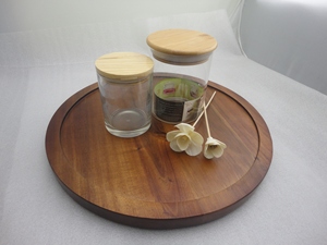 Acacia gỗ tấm món tráng miệng món khai vị tấm cho bữa ăn sáng, cà phê, trà, đồ ăn nhẹ - Product Image 3