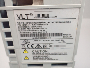 FC-102P3K0T4E20H3XGXXXXSXXXXAXBXCXXXXDX 131B5471 PLC 30Kw ตัวควบคุมการเขียนโปรแกรม - Product Image 3