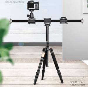 100cm caméra Boom Mount Extension Horizontal trépied barre transversale bras Steeve Support Support professionnel trépied prise de vue verticale - Product Image 6