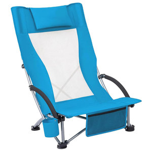 Bestex Chaise de plage courte personnalisée en aluminium de haute qualité Toile d'été personnalisée Chaise de plage Web pliable pour le bronzage - Product Image 1