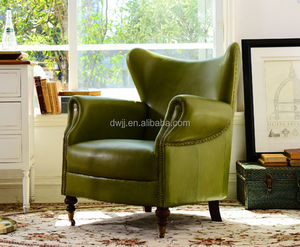 Luxe antieke Chesterfield fauteuil van echt leer, éénpersoons, voor woonkamer, slaapkamer, villa, hotel of appartement - Product Image 4