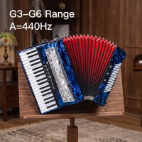 Accordéon d'entraînement 37 touches 80 basses, instrument de musique pour adultes et étudiants, idéal pour la pratique, les examens et les performances