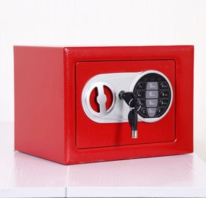 Nouvelle conception Mini coffre-fort intelligent en métal pour l'argent Serrure électronique Coffres-forts de sécurité pour la maison et l'hôtel - Product Image 1