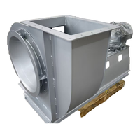 Ventilateur centrifuge industriel haute efficacité pour la collecte de poudres, idéal pour les usines de ciment et les lignes de production de silice, sur mesure