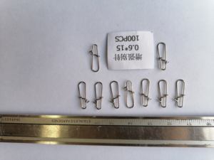 Ganchos giratorios Fastlock de acero inoxidable brillante 1 Kg MOQ <span class=keywords><strong>Fastline</strong></span> conector sujetador para pesca - Product Image 5