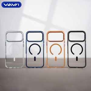 Funda protectora móvil VAWI B390 a prueba de golpes con marco de lente magnética I Phone Case para iPhone 17 <span class=keywords><strong>Pro</strong></span> Max Air Fundas De Celulares - Product Image 3