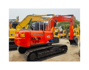 Excavadora hidráulica de cadenas HITACHI ZX120 de segunda mano, excavadora Hitachi usada de 12 toneladas en oferta. - Product Image 1