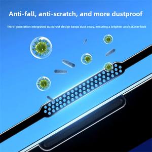 Protector de Pantalla de Privacidad 360°, Fácil de Instalar, Cristal Templado Transparente, Kit de Instalación con Aplicador para iPhone 16, 15 <span class=keywords><strong>Pro</strong></span> <span class=keywords><strong>Max</strong></span>, <span class=keywords><strong>14</strong></span> Plus, 13, 12 - Product Image 4