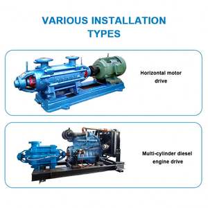 Diesel Engine Drive High Pressure 5hp Horizontal Multistage Boiler Feed Water Multi Stage Centrifugal Pump - Product Image 2