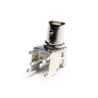 Connecteur de type BNC BNC PCB Droit 50 Ohms Femelle Jack pour Équipements Médicaux Stations de Base Satcom Modems par Câble