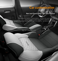 Housses de siège auto en cuir premium respectueuses de la peau pour Toyota C-HR 2024-2026, ajustement personnalisé pour SUV 5 places, ensemble complet d'accessoires