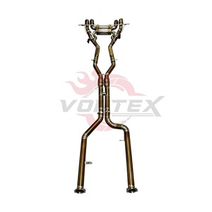 Échappement Valvetronic en alliage de titane poli miroir haute performance, soudé TIG, Vortex Universal, best-seller G80 M3 G81 G82 M4 - Product Image 6