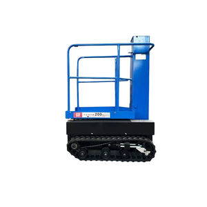 Plataforma Elevadora Móvil Pequeña, Mini Plataforma Totalmente Automática, Eléctrica, Hidráulica, con Control Remoto, Autopropulsada, para Operaciones en Altura - Product Image 3