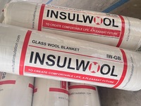 INSULWOOL Rouleau de laine de verre isolante thermique de style moderne, léger et ignifuge, pour murs/tuyaux