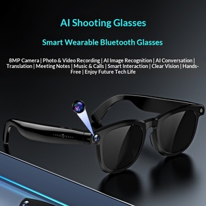 แว่นตาอัจฉริยะ CY-01 กล้อง 8MP เลนส์คู่ เสียงคุณ<span class=keywords><strong>ภาพ</strong></span>สูงสำหรับ<span class=keywords><strong>การ</strong></span>โทร พร้อมระบบตัดเสียงรบกวน ENC ป้องกันแสงสีฟ้า รองรับ<span class=keywords><strong>การ</strong></span>แปล<span class=keywords><strong>ภาษา</strong></span>ด้วย AI - Product Image 2