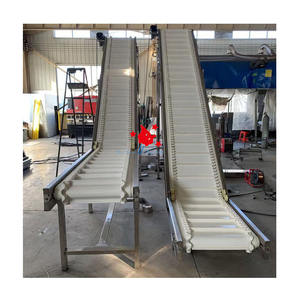 Pvc bant konveyör yeni tasarım soğutma tünel düz Pvc bant konveyör sistemi için toptan - Product Image 1