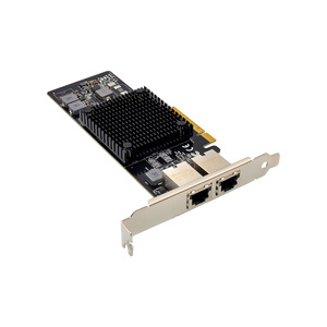 การ์ดเชื่อมต่อเครือข่ายเซิร์ฟเวอร์ Speed Bridge SQ7280 X550 T2 PCIe X8 พอร์ตคู่ 10G RJ45 - Product Image 2