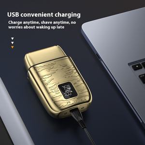 Usine directe <span class=keywords><strong>meilleur</strong></span> <span class=keywords><strong>rasoir</strong></span> à feuille électrique <span class=keywords><strong>pour</strong></span> hommes IPX6 alternatif Double tête Usb Rechargeable <span class=keywords><strong>rasoir</strong></span> <span class=keywords><strong>pour</strong></span> hommes <span class=keywords><strong>pour</strong></span> barbiers - Product Image 4