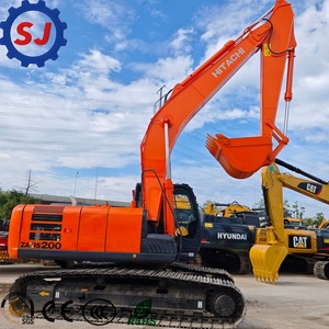 Excavadora Usada Hitachi ZX200 para Construcción Pesada, Bien Mantenida, Motor Original, Para Exportación, Buen Estado - Product Image 3