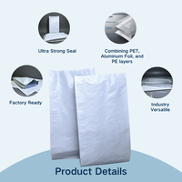Sachet Doypack Premium 15kg 33lb en Aluminium, Anti-Odeur, avec Fermeture Éclair Renforcée en Nylon pour Emballage d'Aliments pour Chiens