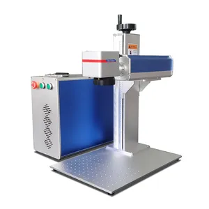 30W 50W Laser Engraving Machine 50Watt Laser marking machine pet tag engraving machine