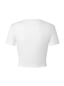 Custom Crewneck Oversized Digital Printing Drop Shoulder Summer <strong>Hot</strong> Sale <strong>Cute</strong> Sweet Spicy Tight Letter Slim-fit <strong>Cropped</strong> <strong>Top</strong> - Product Image 2