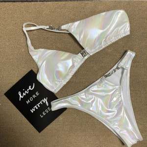 Maillot de bain sexy personnalisé à marque privée, maillot de bain bandage, maillot de bain triangle, maillot de bain une pièce uni/à pois/imprimé, séchage rapide, respirant - Product Image 2