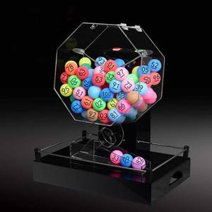 Huaxi Electronics met à niveau la nouvelle Machine d'enchères de loterie Double couleur Shake 50-100 boules marqueur de puces de <span class=keywords><strong>Bingo</strong></span> pour le jeu de <span class=keywords><strong>Bingo</strong></span> Lotto - Product Image 3