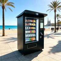 Distributeur automatique extérieur sur mesure avec étagères réglables et système Cloud pour stations de ski, zones urbaines et sites touristiques