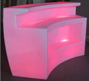 Vendita <span class=keywords><strong>Online</strong></span> impermeabile IP65 LED tavola Rotonda led funiture RGB che cambia led bancone bar - Product Image 1