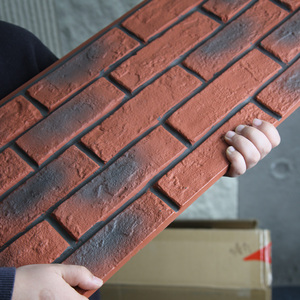 Container nhà tường ốp Pu đá Polyurethane Đá Nhân Tạo tường Bảng điều khiển Faux gạch - Product Image 1