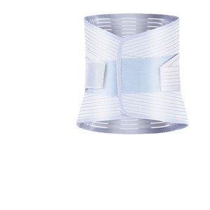 Ceinture de soutien lombaire Flexoo large et respirante avec plaque en acier pour hommes, femmes et adultes, fixation de la colonne vertébrale - Product Image 5