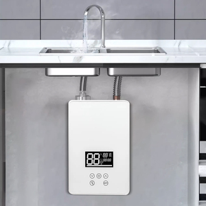Calentador de Agua Instantáneo CE CB, Calentador de Agua Instantáneo de 110 V, 220 V, 240 V, 3500, 45000, 5500 W para Automóvil, Hogar, Hotel, Agua Caliente Eléctrica de 110 V - Product Image 1