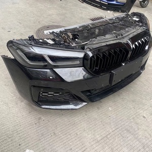 Pare-chocs auto pour <span class=keywords><strong>BMW</strong></span> Série <span class=keywords><strong>5</strong></span> G30LCI Assemblage avant Pare-chocs avant Assemblage Phare Ventilateur Grille OE51117385288 - Product Image 2