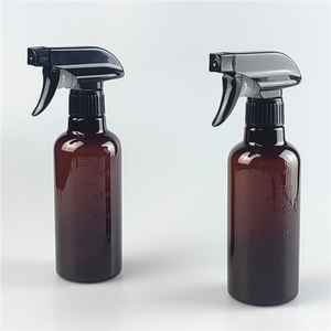 Bouteilles pulvérisatrices en plastique PET de 100 ml, 200 ml, 250 ml, 500 ml, blanches, noires, ambrées, pour toner cosmétique, parfum, avec logo personnalisé - Product Image 2