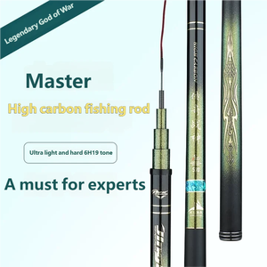Caña de Pescar Telescópica de Carbono Ultraligera para Pesca de Tai, 7.25m/4.4m, Adecuada para Peces Grandes - Product Image 3
