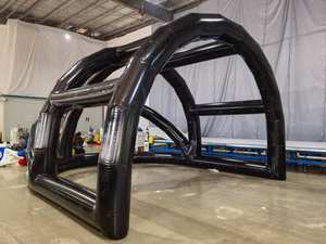 Filet de Baseball gonflable Portable Sayok Cage frapper tente étanche terrain de Sport gonflable terrain de Baseball filet de pratique à vendre - Product Image 2