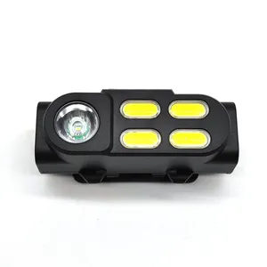 Torcia frontale a LED ad alto Lumen USB ricaricabile COB faro impermeabile per la manutenzione dell'auto e la luce del lavoro di costruzione