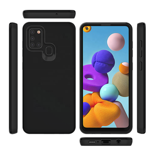 Anti-arañazos 2 en 1 tpu + pc de la cubierta de la caja del teléfono móvil para Samsung galaxy A21 - Product Image 2